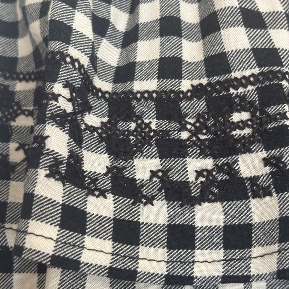 Vintage Havana Ruffle Blouse Peasant Cropped Large Milkmaid Festival  Rodeo - Picture 8 of 8